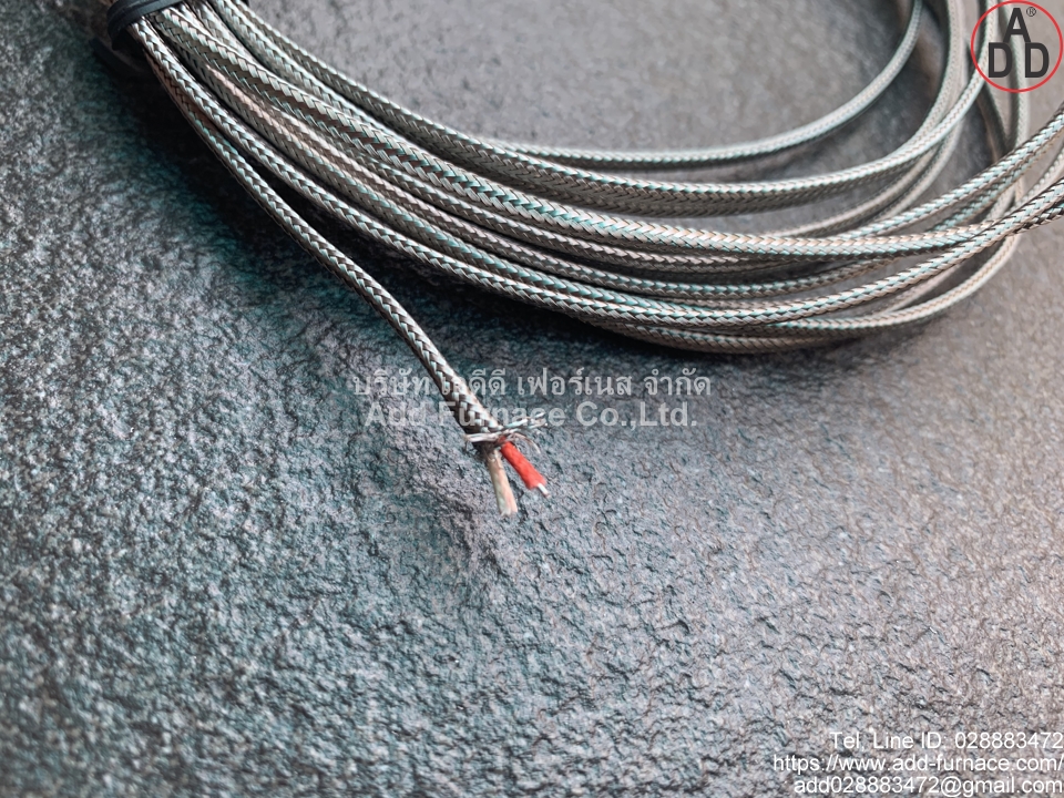 Yamataha เซ็นเซอร์วัดอุณหภูมิ ลวดThermocouple Wire TK 0.5x2 (2)